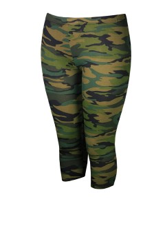 Army 3/4 zamaskované legíny pružné 7073-24