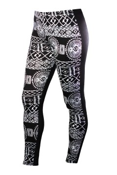 Jagde legíny čiernobiele