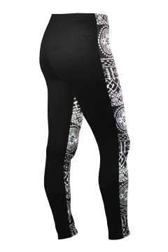 Jagde legíny čiernobiele