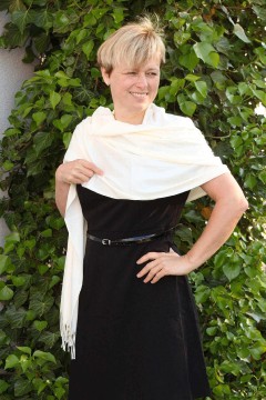 Milano elegantný jednofarebný šál CHZ-104_229