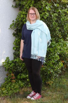 Arika Blue kašmírová šál