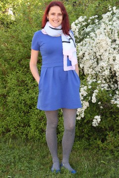 Francese šatka na pláž JK-160