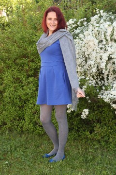 Lenia beige luxusný šál