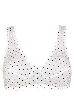 Bavlnená podprsenka bez kostíc Ľudka - 2 kusy