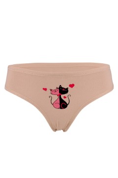 Bavlnené dámske nohavičky Cat  6616- 3ks