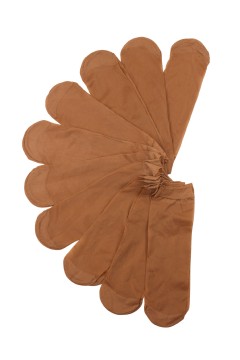 Silonové ponožky dámske Nylon 20 DEN uni lady - 10 párov