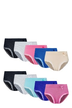 Klasické nohavičky Týna s vysokým pásom 9012 - 5bal