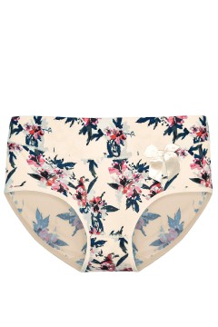 Dámske nohavičky vyšší pás Kvetuška 9073- 5ks