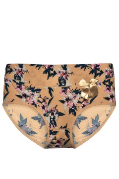 Dámske nohavičky vyšší pás Kvetuška 9073- 5ks