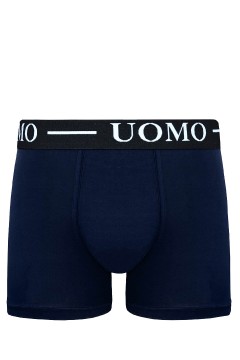 Pánske boxerky UOMO jednofarebné Lukáš – 5 ks v balení