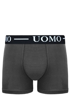 Pánske boxerky UOMO jednofarebné Lukáš – 5 ks v balení