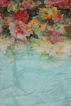 Vzdušná šálka do kruhu – Dúhový dotyk