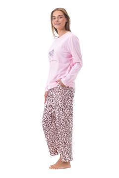 Kvalitné dámske pyžamo z bavlny Good Night 2805