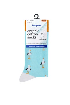 Čajka veselé ponožky unisex vysoké 047