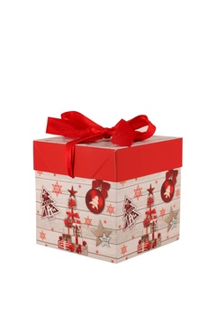 Vianočná darčeková krabička 16 cm