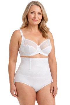 Sheila tvarujúce vysoké čipkované nohavičky 009