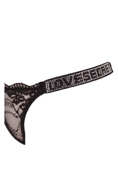 Secret Loves čipkované tangá s kamienkami