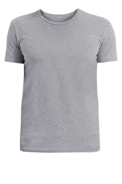 Ondrej pánske bavlnené tričko s elastanom - okrúhly výstrih