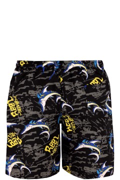 Happy Shark kúpacie šortky s vreckom