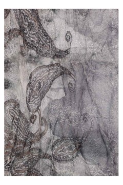 Ľahký dúhový kruhový šál so vzorom Pastel Air