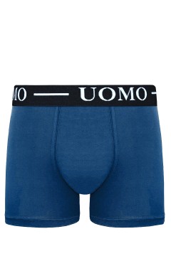 Pánske boxerky UOMO jednofarebné Lukáš – 5 ks v balení