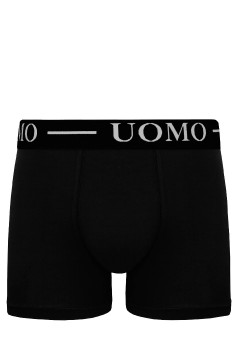 Pánske boxerky UOMO jednofarebné Lukáš – 5 ks v balení