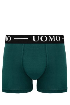 Pánske boxerky UOMO jednofarebné Lukáš – 5 ks v balení