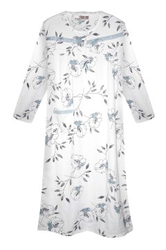 Fanynka hrejivá nočná košeľa s dlhým rukávom 6549