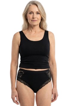 Justyn bavlnené nohavičky s čipkou - 3 bal