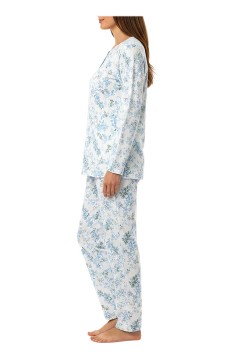 Dámské pyžamo z bavlny – dlouhý rukáv, dlouhé nohavice Zita 2323
