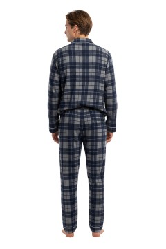 Pánske pyžamo kockované Gianvaglia 2502