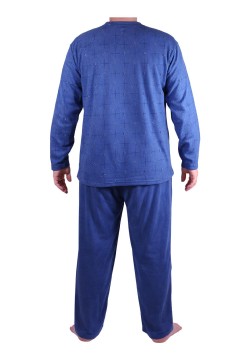 Franta froté pyžamo pánske hrejivé
