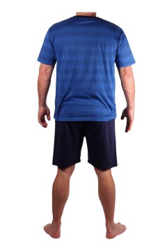 Pánske pyžamo krátky rukáv krátke nohavice Tom MC-3625
