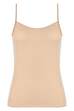 Stáňa dámska bambusová spodná košieľka - hladké, špagetové ramienka 809