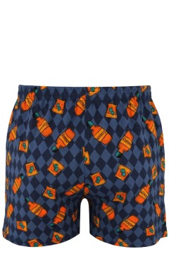 Pánske trenírky whiskey - bavlna, guma v páse, gombík HF021K2