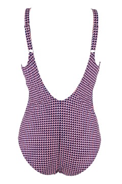 Evča jednodielne plavky so vzorom HH8311