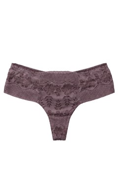 Plus Size tangá Erin čipkové - 3 ks