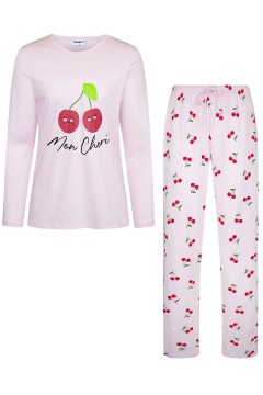 Bavlnené pyžamo Cherry dlhé GB-2810