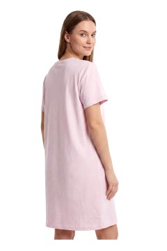 Bavlnená nočná košeľa krátky rukáv Cherry GB-6819