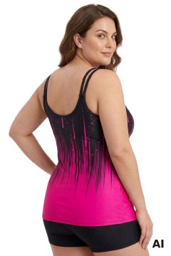 Vanda dámske tankini s boxerkami P500