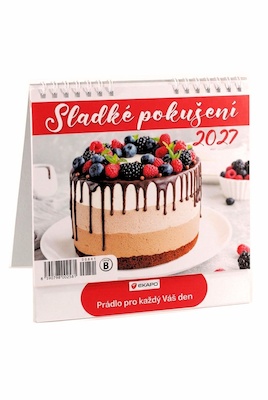 Stolový kalendár 2027_Sladké pokušení