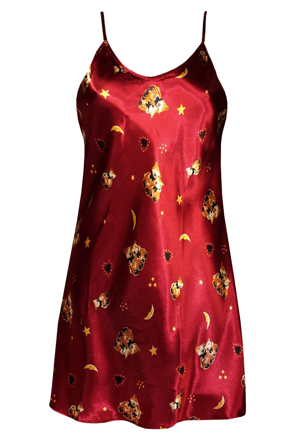 Meira saténová košieľka s medvedíkami