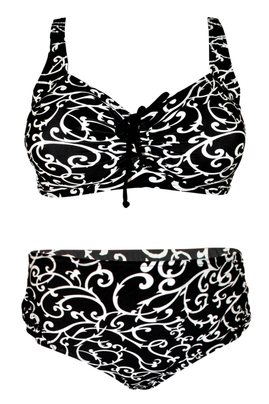 Harley dvojdielne plavky pre plnoštíhle ženy