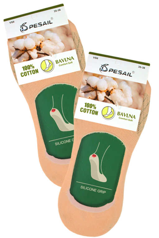 Nízké dámske ponožky do baleríniek