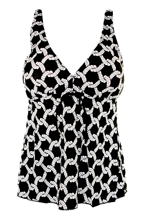 Clara Black tankini tielko - plavky S136-5