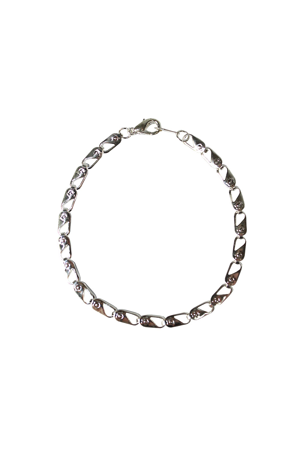 Strieborný náramok - bižutéria