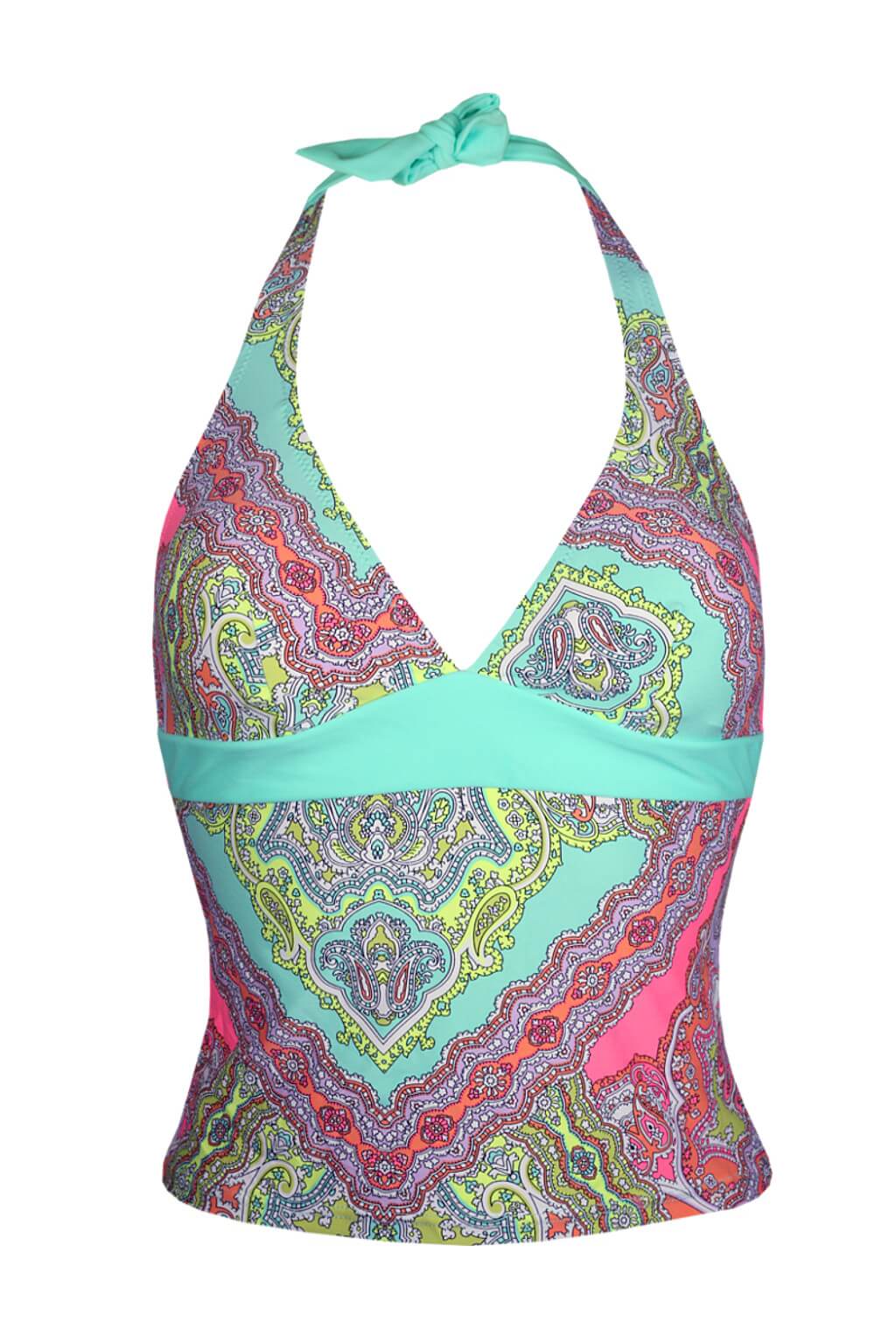 Green Mandala plavkové tankini