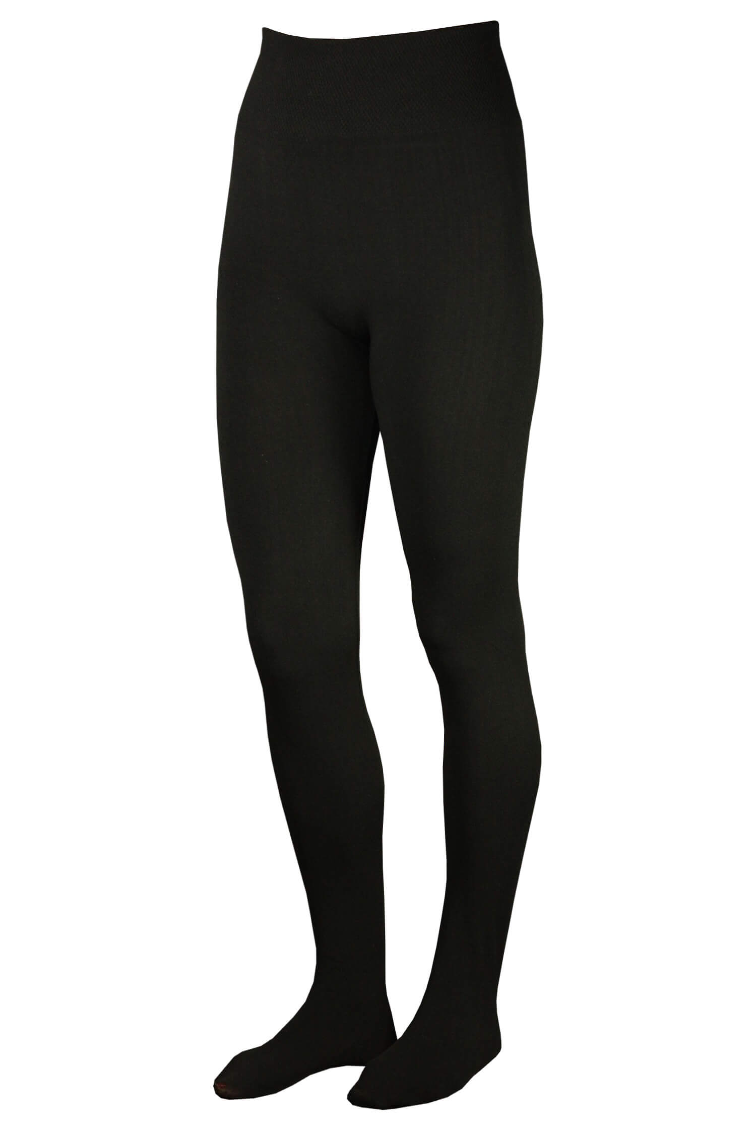Plus Size zateplené pančuchy vysoké JMK005