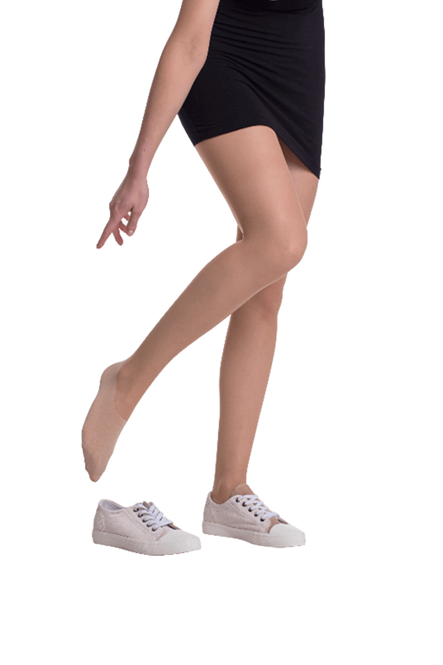 Sneakers pančucháče s ťapkami - Bellinda