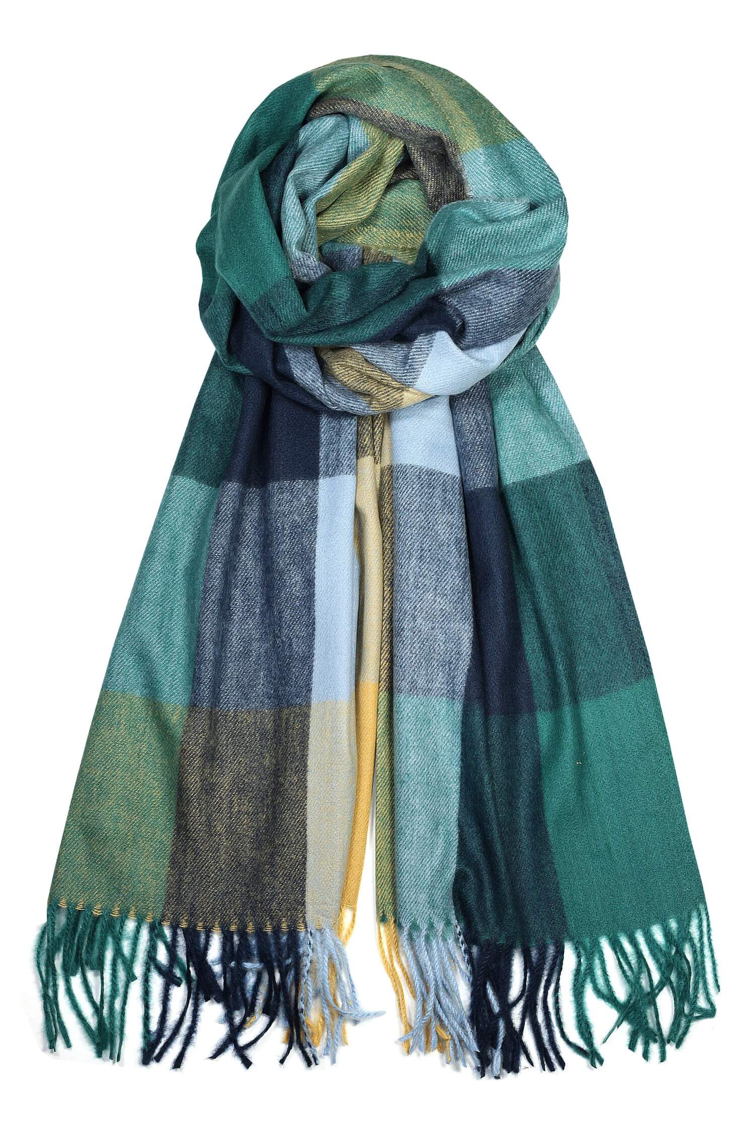 Ardena Verde - veľký šál cashmere